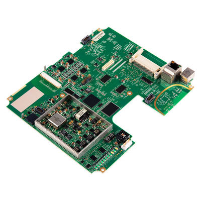 Un buon prezzo. Testato a raggi X 4 strati di assemblaggio di PCB industriali con maschera di saldatura verde e base FR4 in linea