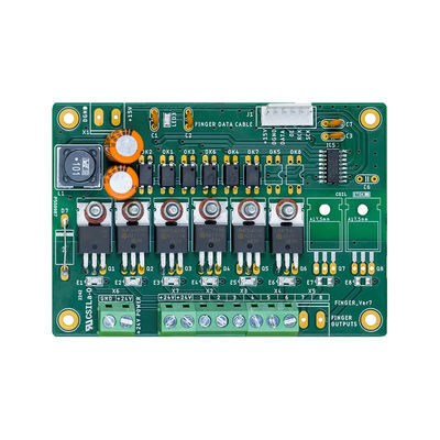 Un buon prezzo. Assemblaggio PCB di controllo industriale rigido flessibile flessibile rigido FR4 da 1,6 mm 0,1 mm linea minima in linea